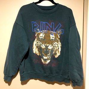 Anine Bing Tiger Sweatshirt - Large